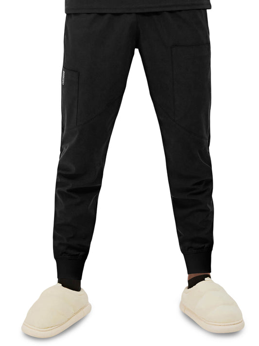 Men's Seven-Pocket RIVER Cargo Jogger Pant - 2548 - Black