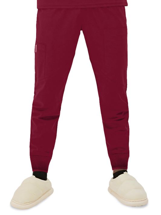 Men's Seven-Pocket RIVER Cargo Jogger Pant - 2548 - Wine