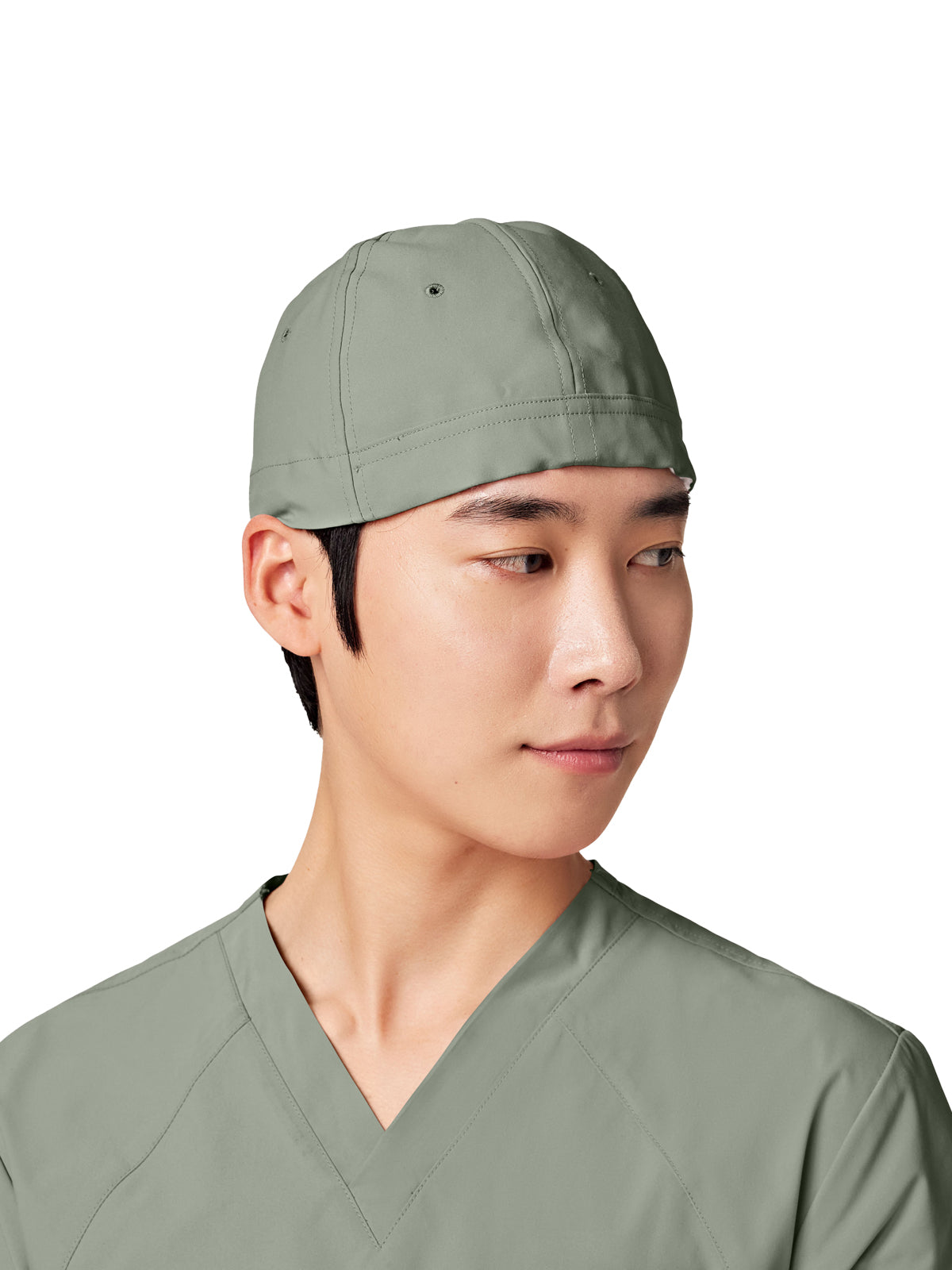Unisex Easy Care Scrub Cap - 4006 - Camp Green