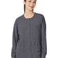 Women's Snap Tape Jacket - 6001 - Heather Grey