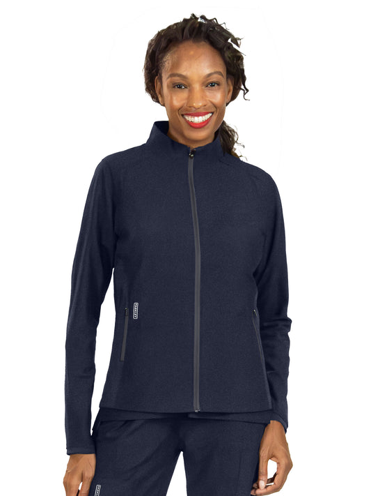 Women's Two-Pocket Perfect Jacket - 6026 - Navy