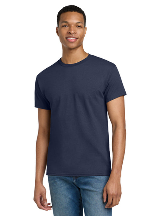 Men's Pocketless 100% US Cotton T-Shirt - 2000T - Navy