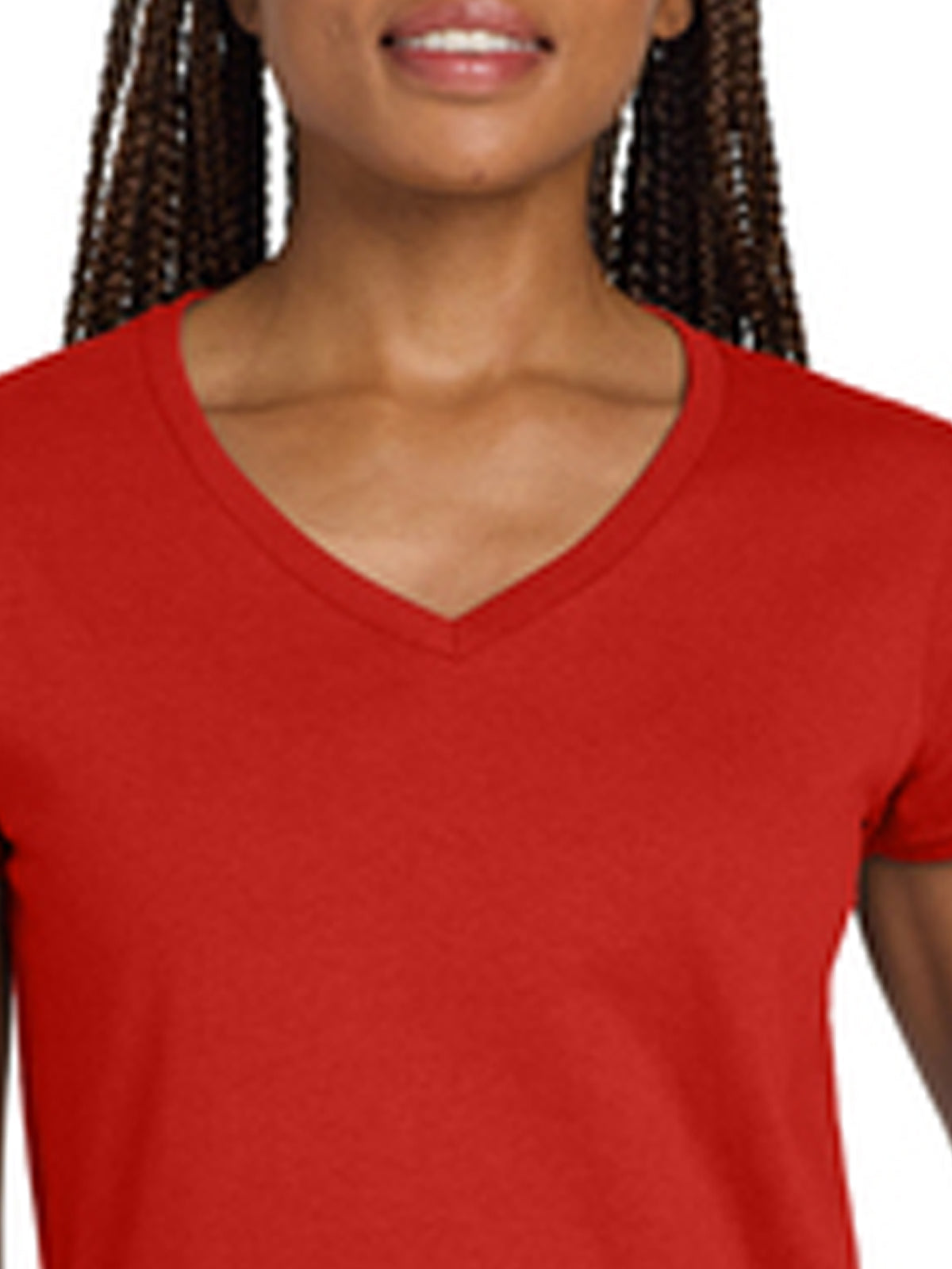 Women's Pocketless Heavy Cotton T-Shirt