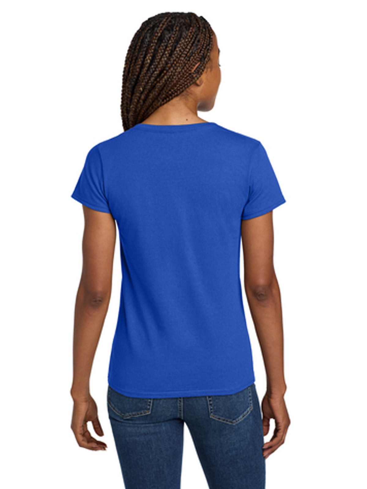 Women's Pocketless Heavy Cotton T-Shirt