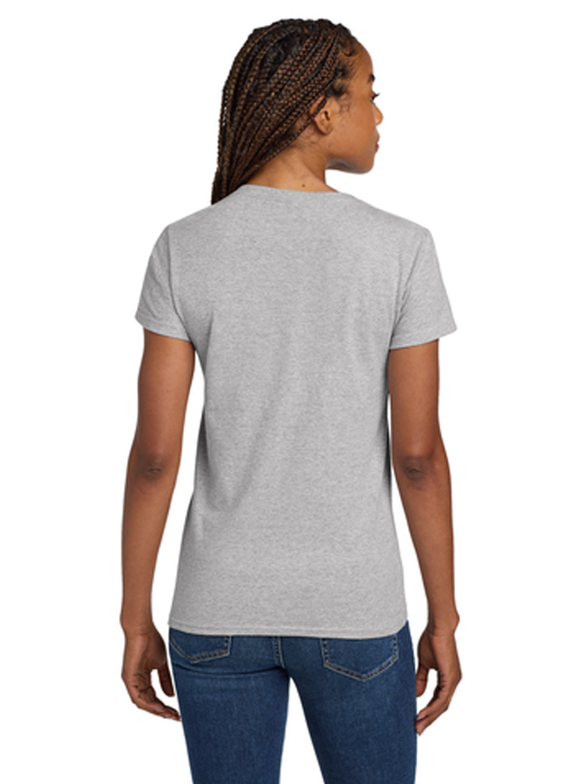 Women's Pocketless Heavy Cotton T-Shirt