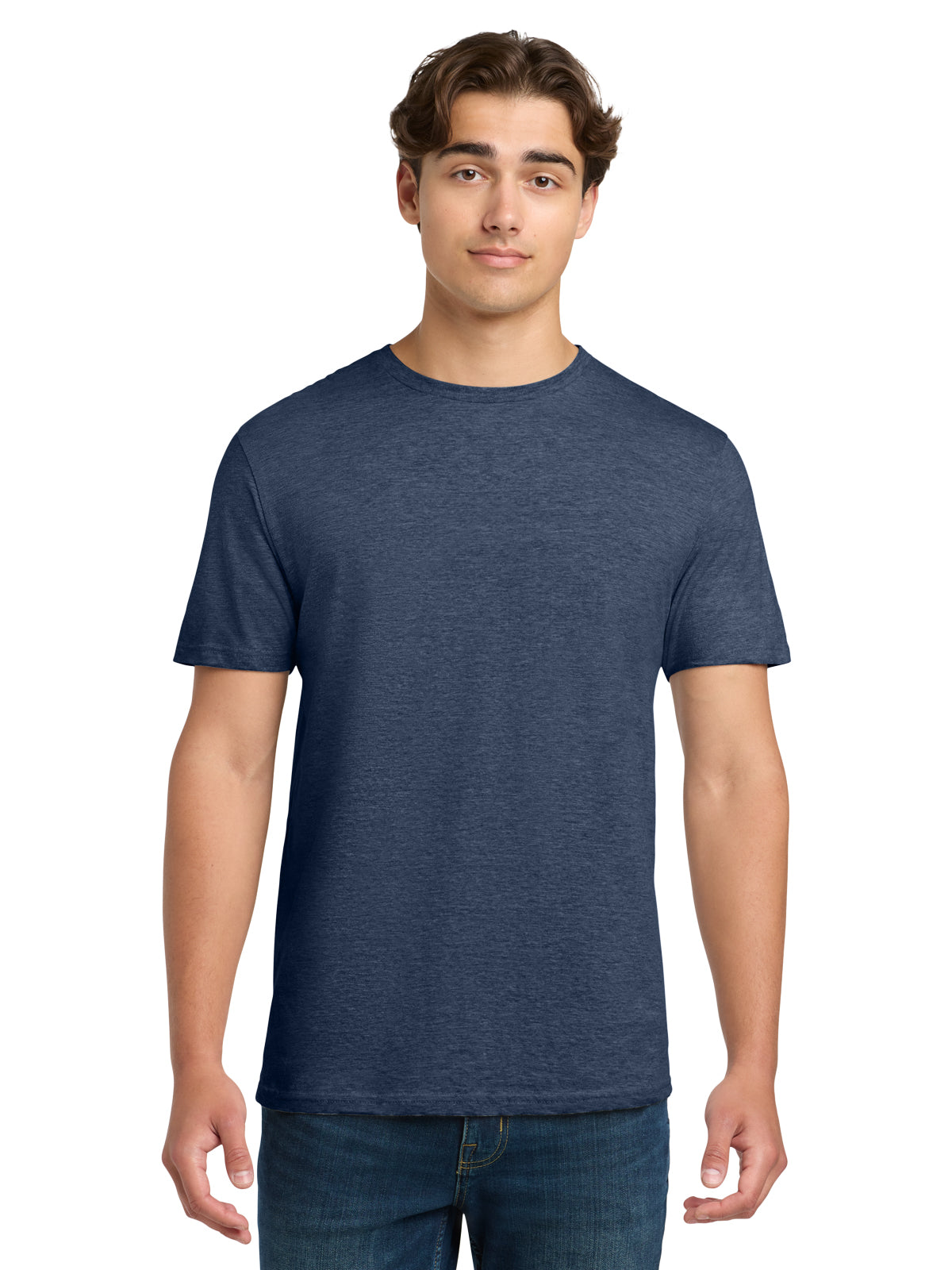 Men's Softstyle T-Shirt - 64000 - Heather Navy