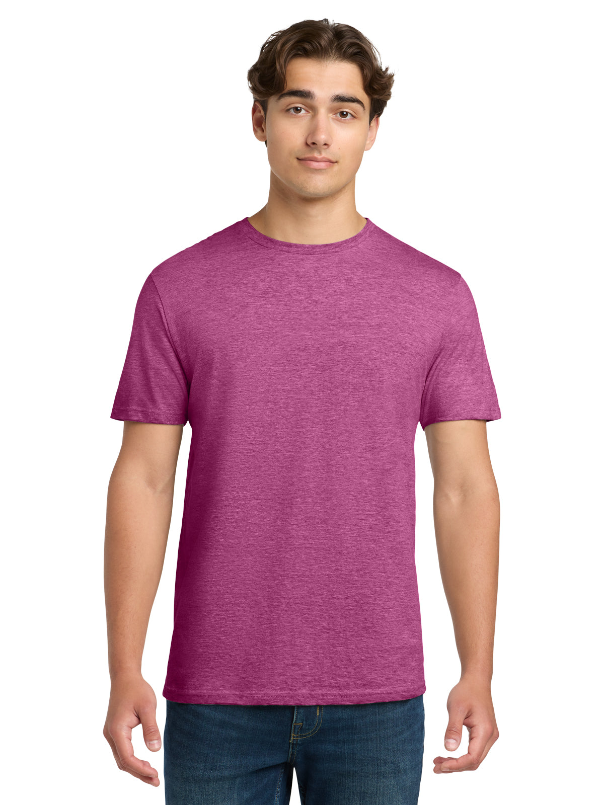 Men's Softstyle T-Shirt - 64000 - Heather Berry