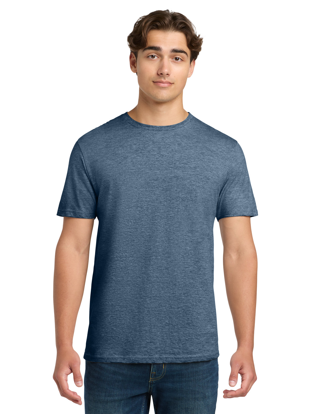Men's Softstyle T-Shirt - 64000 - Heather Indigo