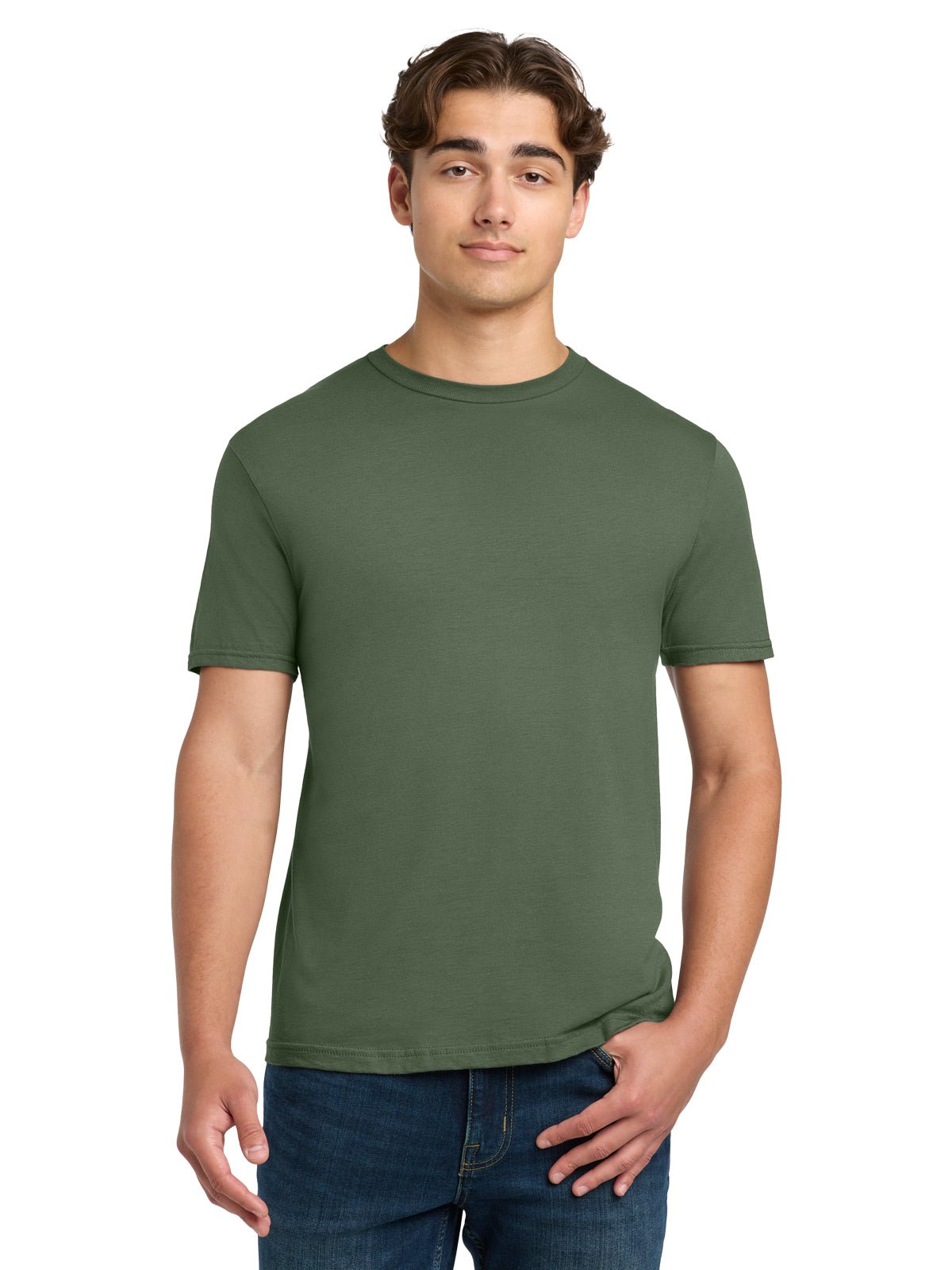 Men's Softstyle T-Shirt - 64000 - Military Green