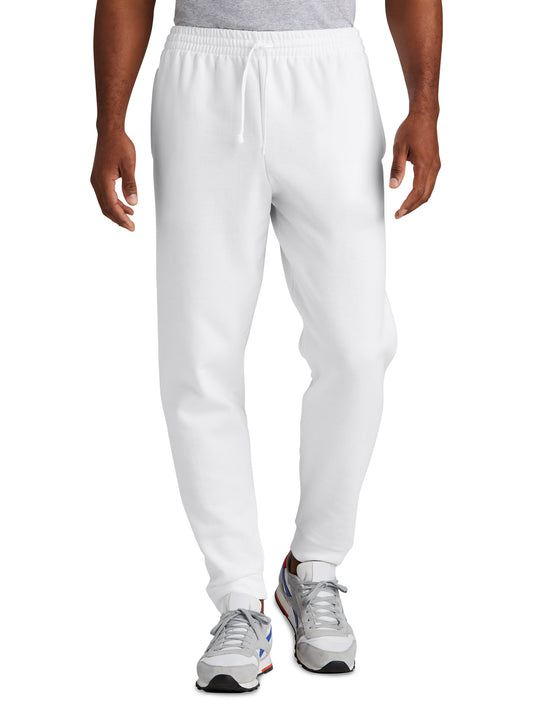 Men's Two-Pocket NuBlend Fleece Jogger - 975MP - White