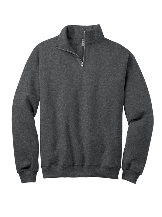 Men's Cadet Collar Sweatshirt - 995M - Black Heather