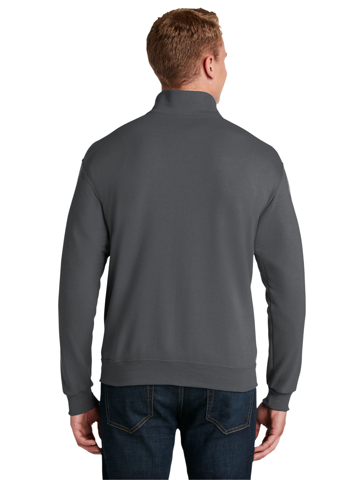 Men's Cadet Collar Sweatshirt