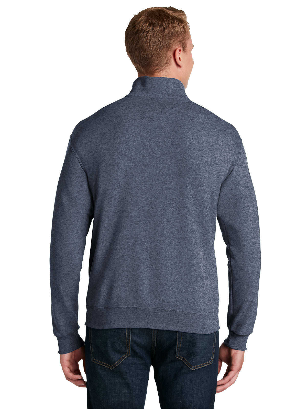 Men's Cadet Collar Sweatshirt