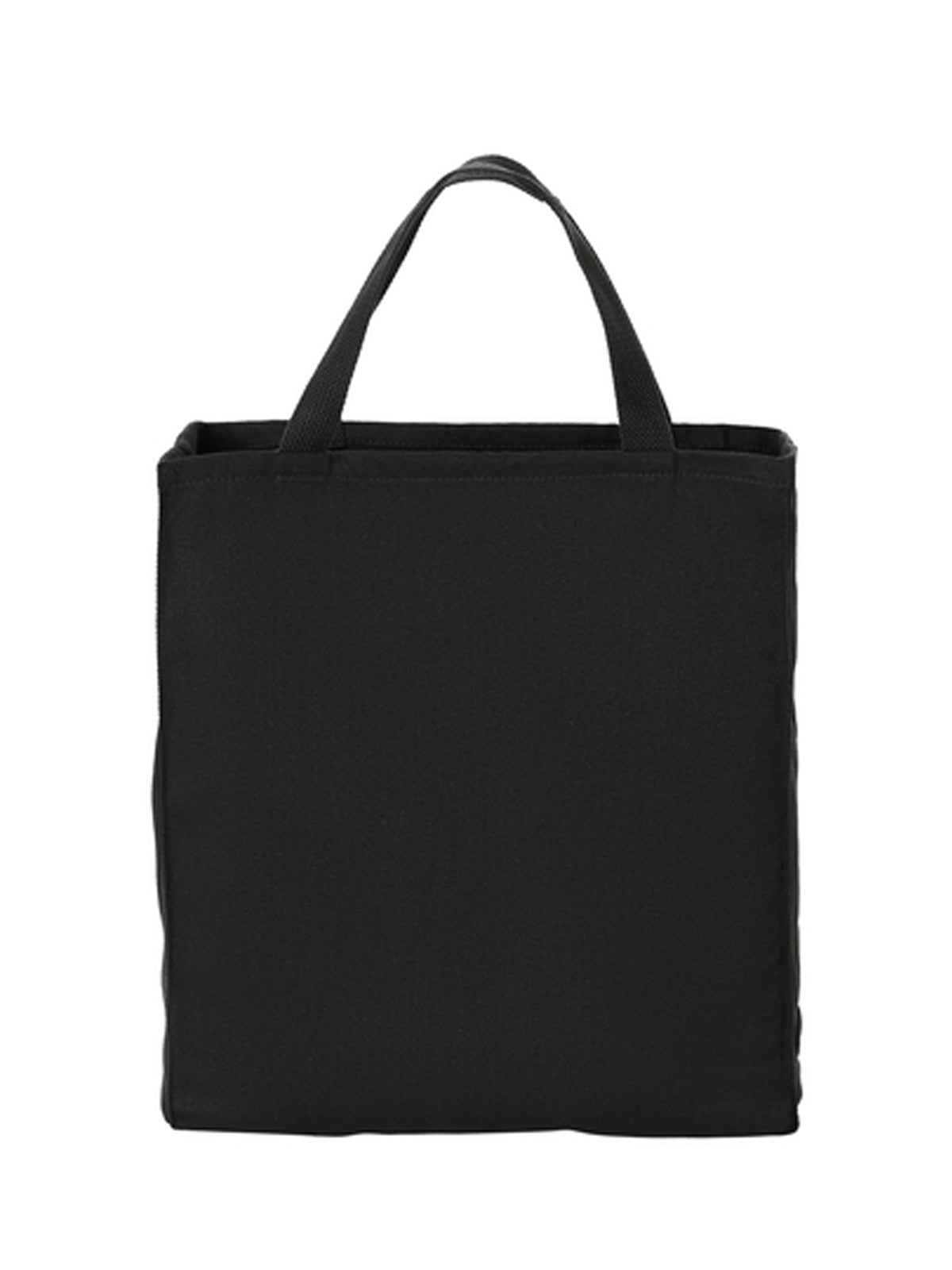 Ideal Twill Grocery Tote Bag - B100 - Black