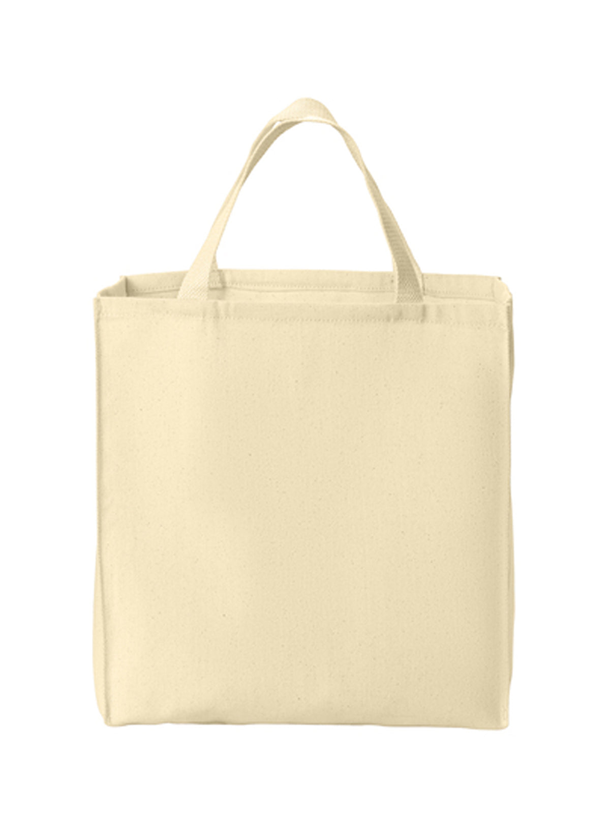 Ideal Twill Grocery Tote Bag - B100 - Natural