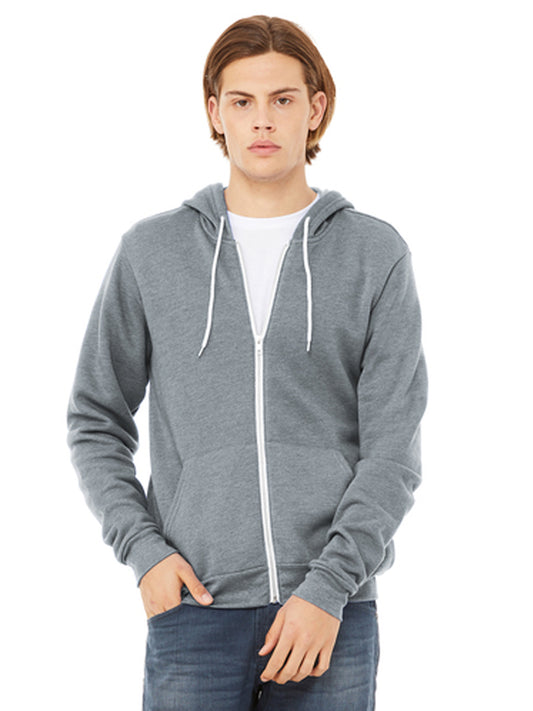 Unisex 2-Pocket Full-Zip Hoodie