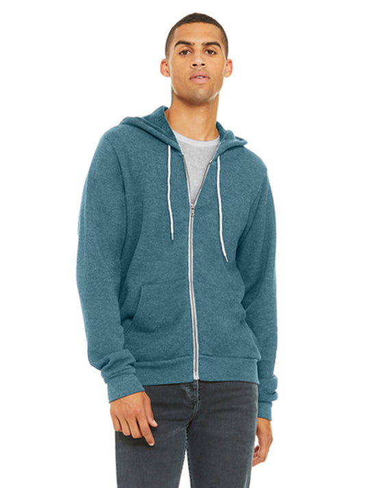 Unisex 2-Pocket Full-Zip Hoodie