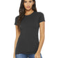 Women's Slim Fit Tee - BC6004 - Asphalt