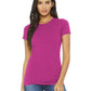 Women's Slim Fit Tee - BC6004 - Berry