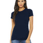 Women's Slim Fit Tee - BC6004 - Navy