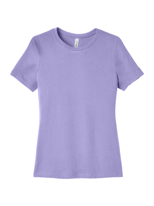 Women’s Relaxed Jersey Short Sleeve Tee - BC6400 - Dark Lavender