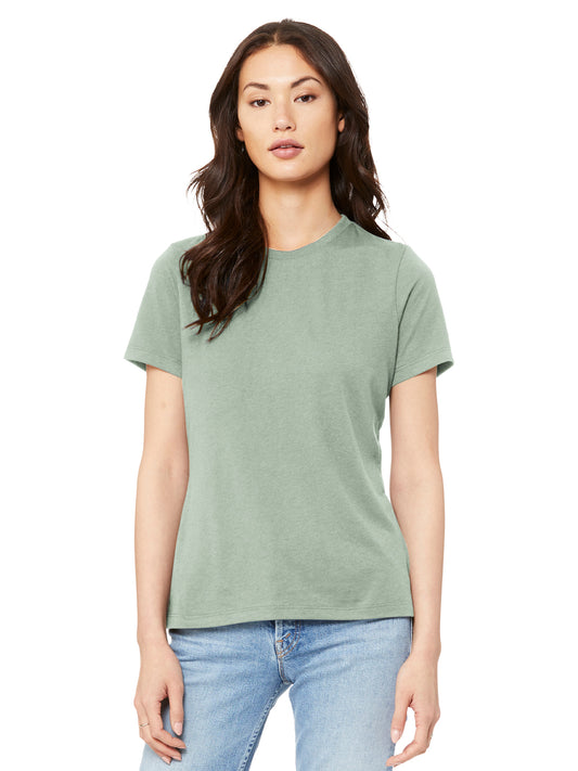 Women’s Relaxed Jersey Short Sleeve Tee - BC6400 - Dusty Blue