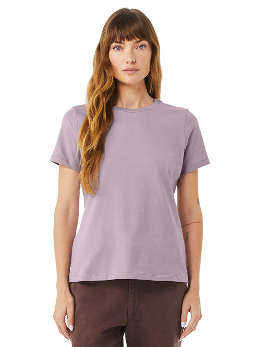 Women’s Relaxed Jersey Short Sleeve Tee - BC6400 - Light Violet