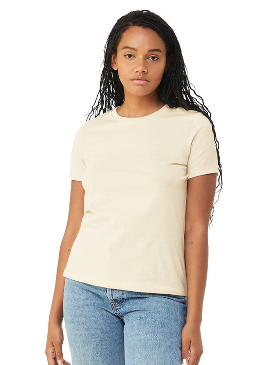 Women’s Relaxed Jersey Short Sleeve Tee - BC6400 - Natural