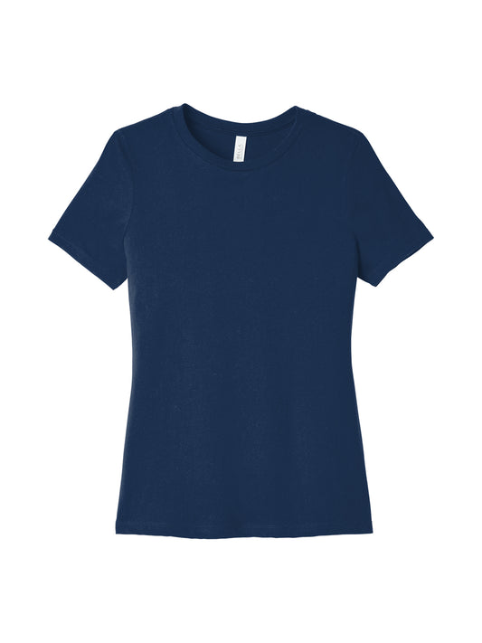 Women’s Relaxed Jersey Short Sleeve Tee - BC6400 - Navy