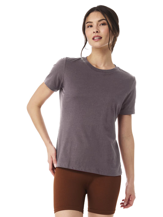 Women’s Relaxed Jersey Short Sleeve Tee - BC6400 - Purple Storm