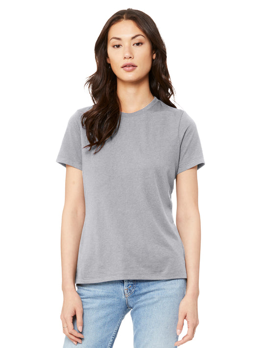 Women’s Relaxed Jersey Short Sleeve Tee - BC6400 - Solid Athletic Grey