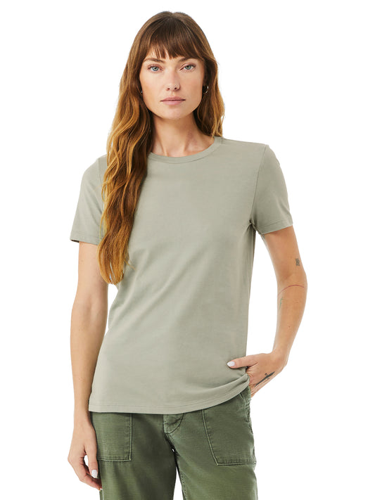 Women’s Relaxed Jersey Short Sleeve Tee - BC6400 - Thyme