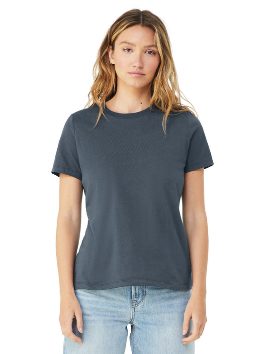 Women’s Relaxed Jersey Short Sleeve Tee - BC6400 - Vintage Navy