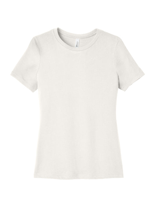 Women’s Relaxed Jersey Short Sleeve Tee - BC6400 - Vintage White