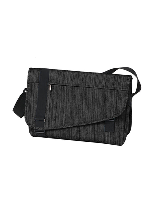 3-Pocket Crossbody Messenger Bag - BG303 - Storm