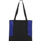 Over-the-Shoulder Circuit Tote Bag - BG417 - True Royal/ Black