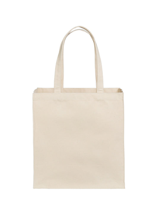 Cotton Canvas Over-the-Shoulder Tote Bag - BG426 - Natural