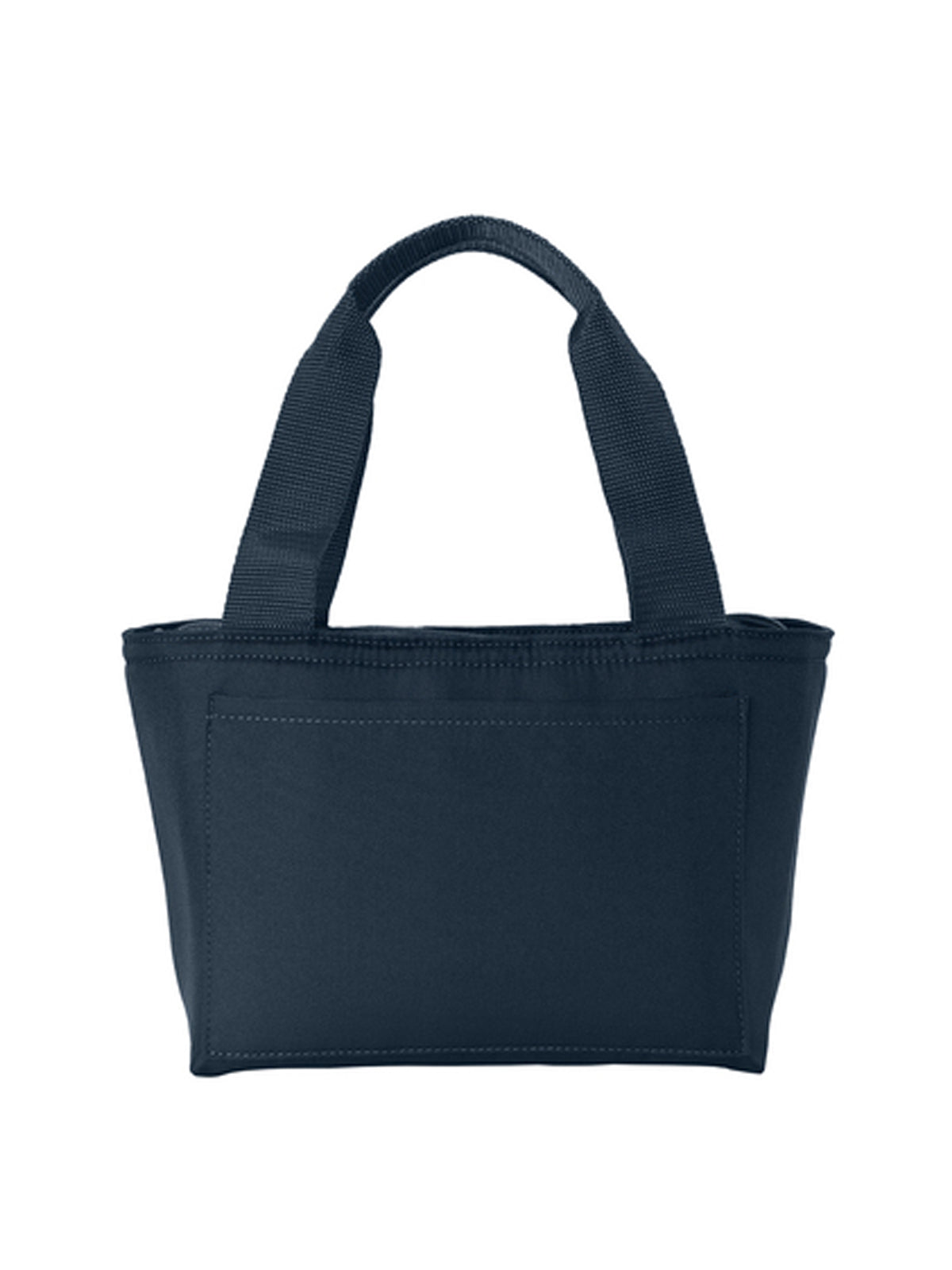 2-Pocket Insulated Lunch Tote - BG518 - River Blue Navy