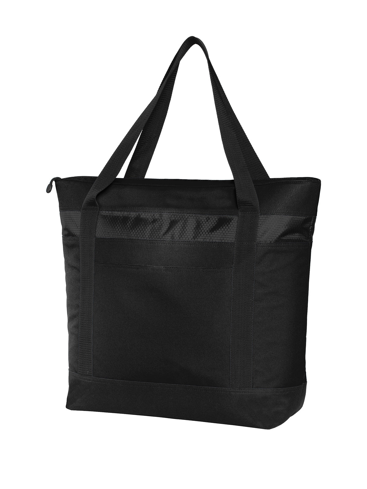 Large Cooler Tote Bag - BG527 - Black/Black