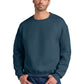 Unisex Pocketless Crewneck Sweatshirt - C12M - Washed Navy