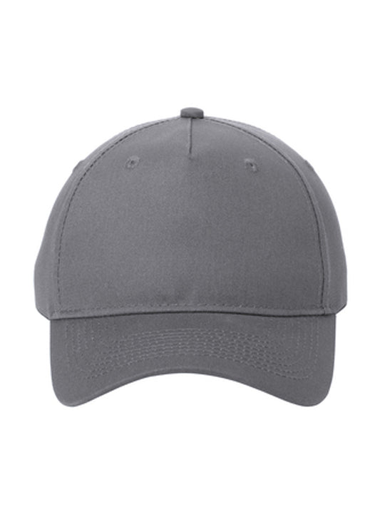 Unisex Five-Panel Twill Cap - CP86 - Charcoal