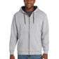Men's 4-Pocket Heavyweight Full-Zip Hooded Sweatshirt - CS620 - Athletic Heather