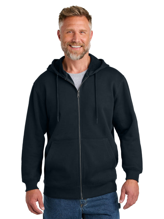 Men's Tough Fleece Full-Zip Hoodie - CSF631 - Navy