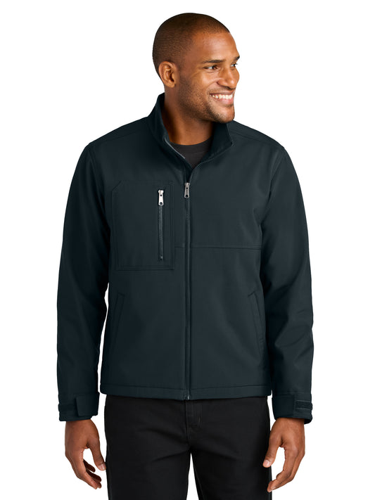 Men's 3-Pocket Soft Shell Jacket - CSJ70 - Navy