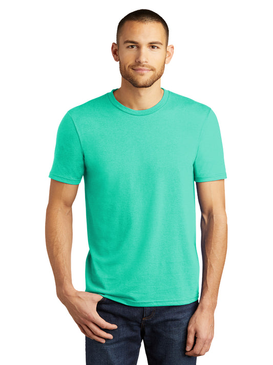 Men's District Perfect Tri Tee - DM130 - Aqua Heather