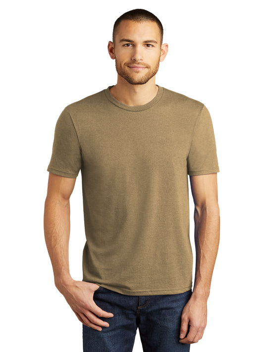 Men's District Perfect Tri Tee - DM130 - Coyote Brown Heather