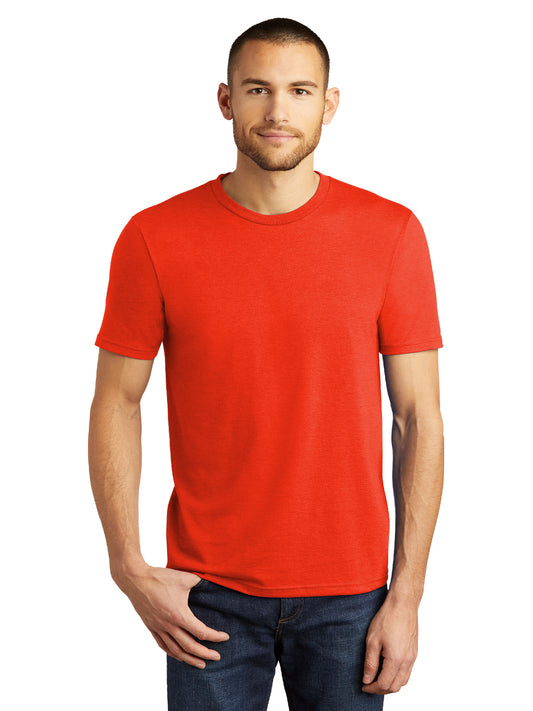 Men's District Perfect Tri Tee - DM130 - Deep Orange Heather