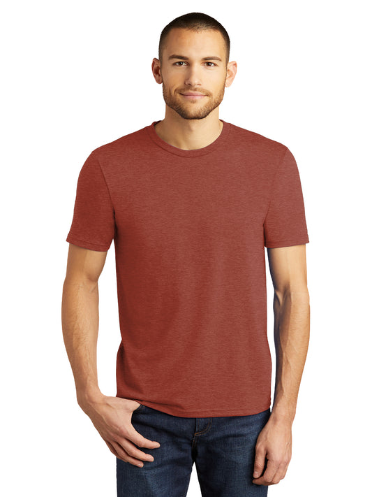 Men's District Perfect Tri Tee - DM130 - Heathered Russet