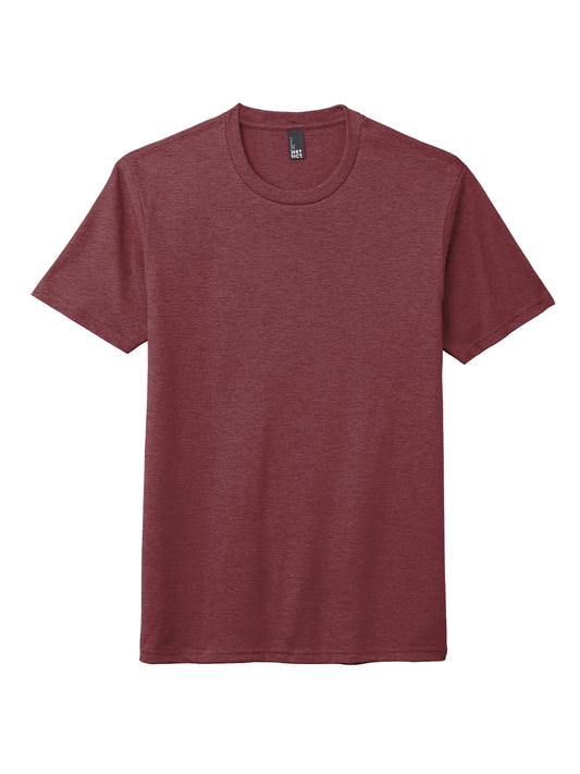 Men's District Perfect Tri Tee - DM130 - Maroon Frost