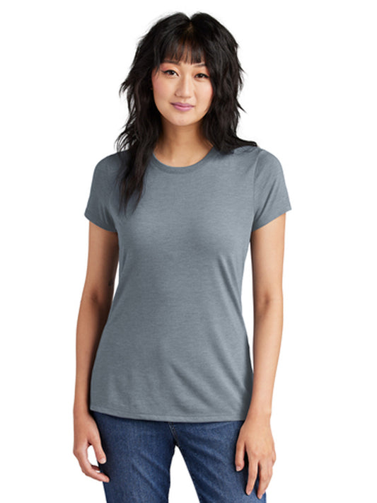 Women's Perfect Tri Tee - DM130L - Flint Blue Heather